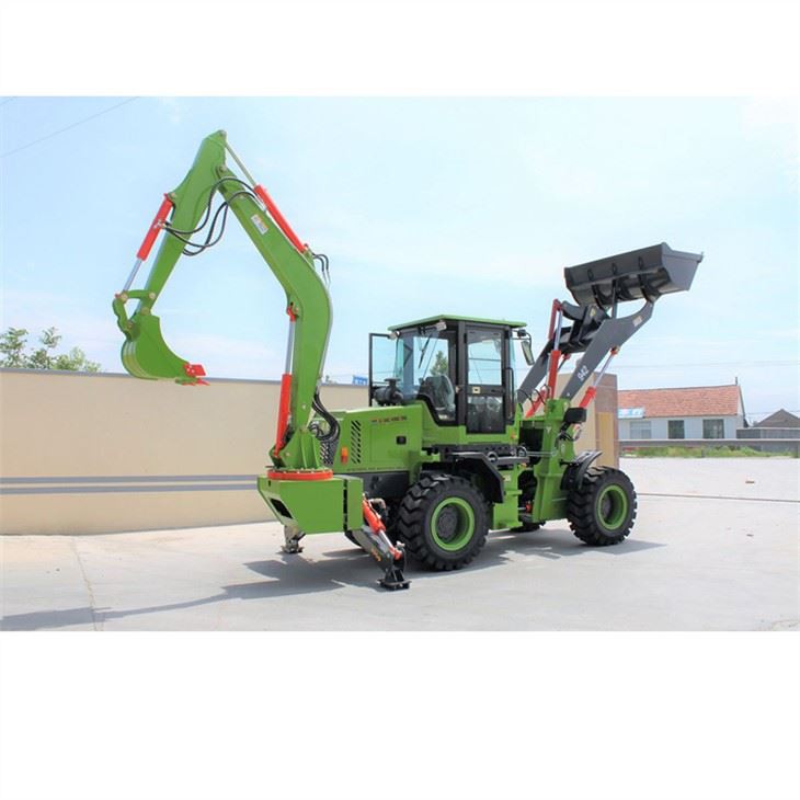wheeled backhoe loader2